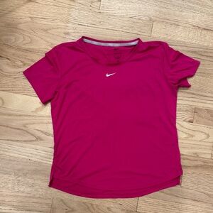 Nike Top Women's Short Sleeve Hot Pink